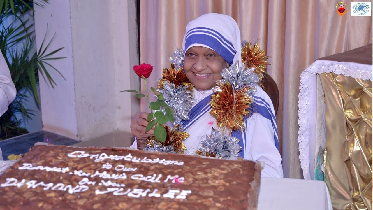 Felicitations/Diamond Jubilee of Sr. Marie Cecil MC (Mother Teresa Sisters) Ranchi Archdiocese