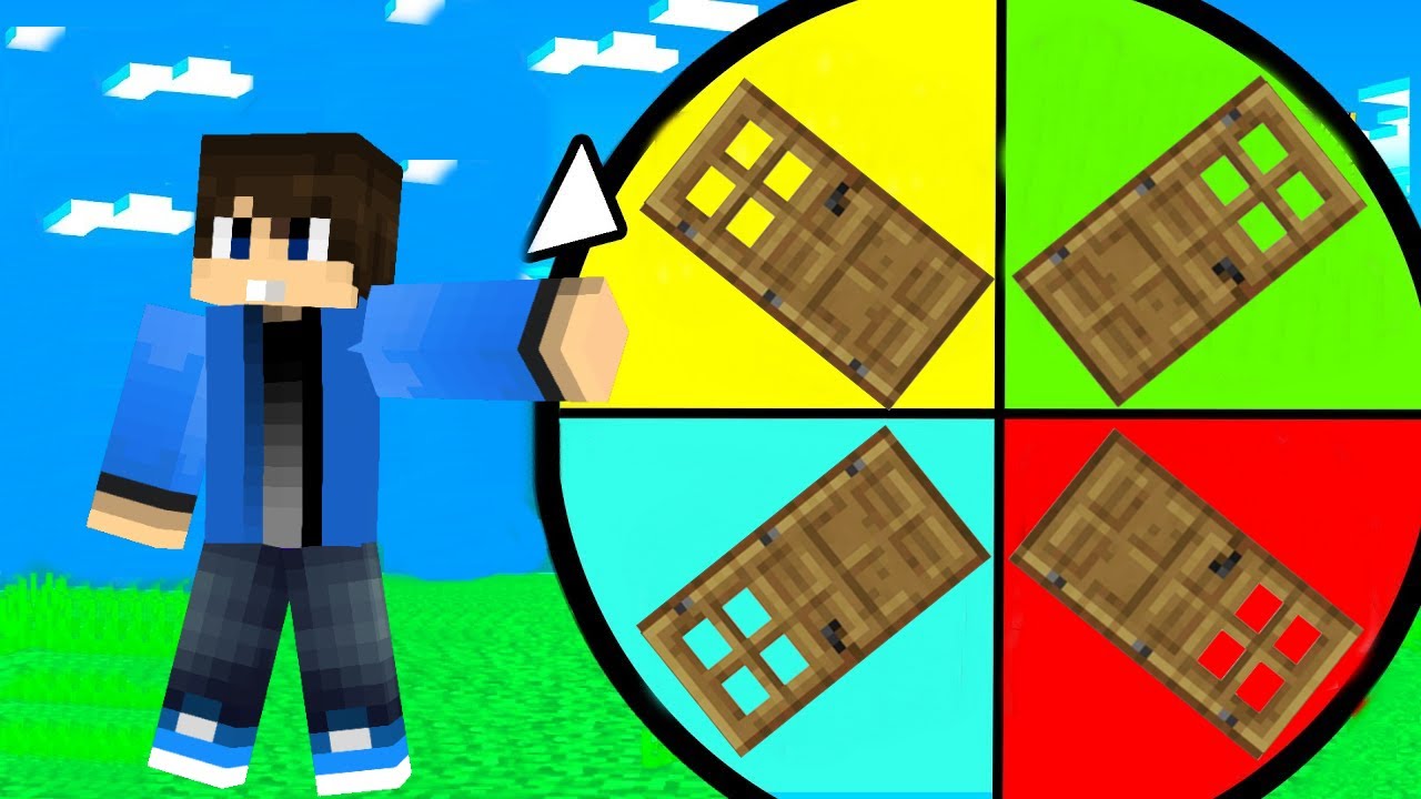 FAGYOS AJTÓ KERÉK A MINECRAFTBAN!