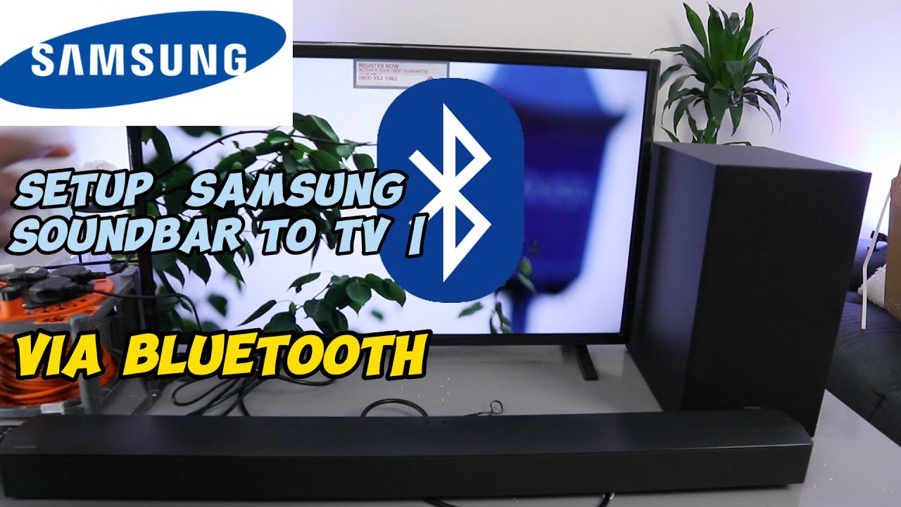 How To Set up and Connect Samsung Soundbar To TV Via Bluetooth Step-by-Step Guide !!