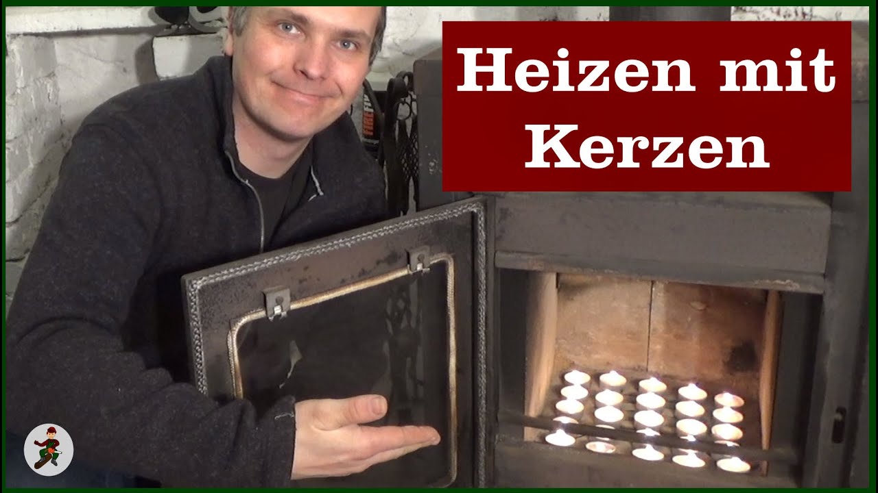 Heizen mit Kerzen?