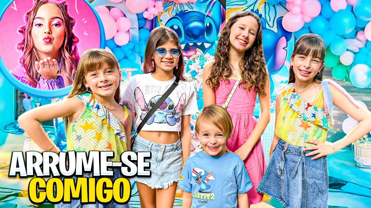 Arrume-se comigo para o ANIVERSÁRIO da Belinha