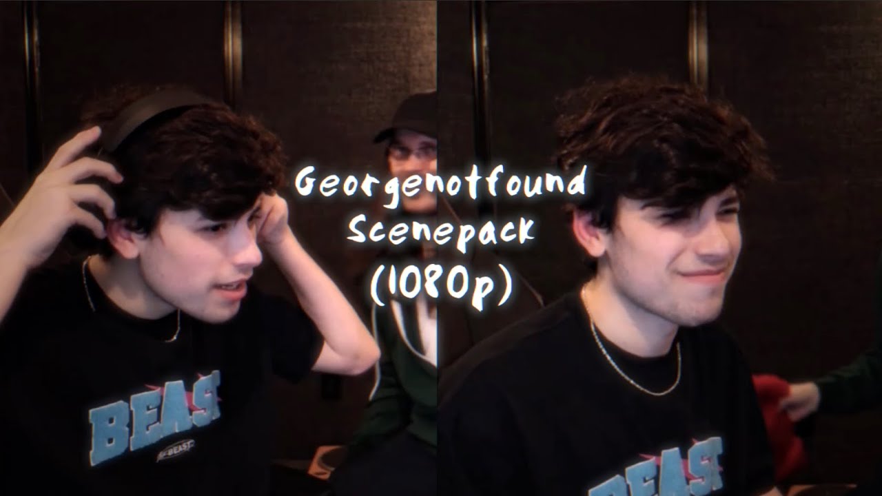 George scene pack (1080p) 🧇 || from recent stream! (georgenotfound)