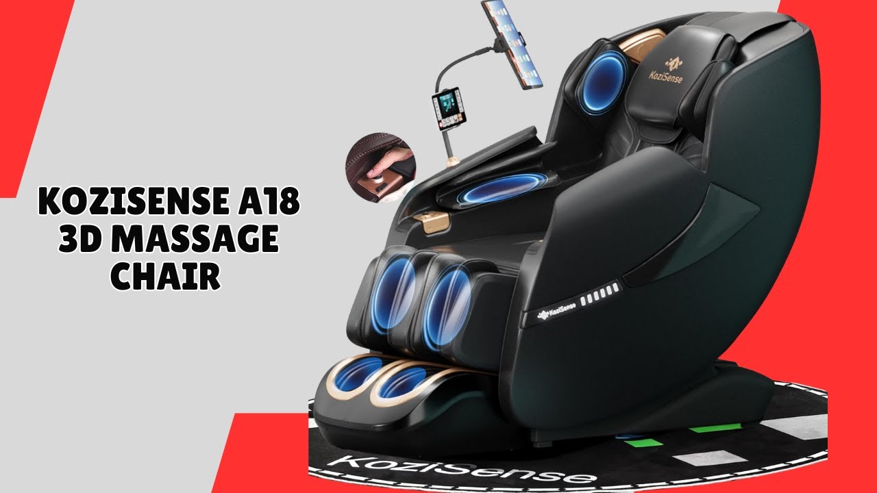 KoziSense A18 Massage Chair – Say Goodbye to Muscle Tension – REVIEW