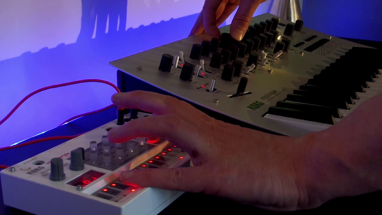The Minilogue has an audio input???