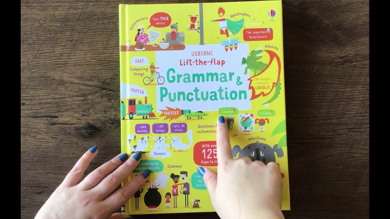 Lift-The-Flap Grammar & Punctuation 📝 Usborne Books & More