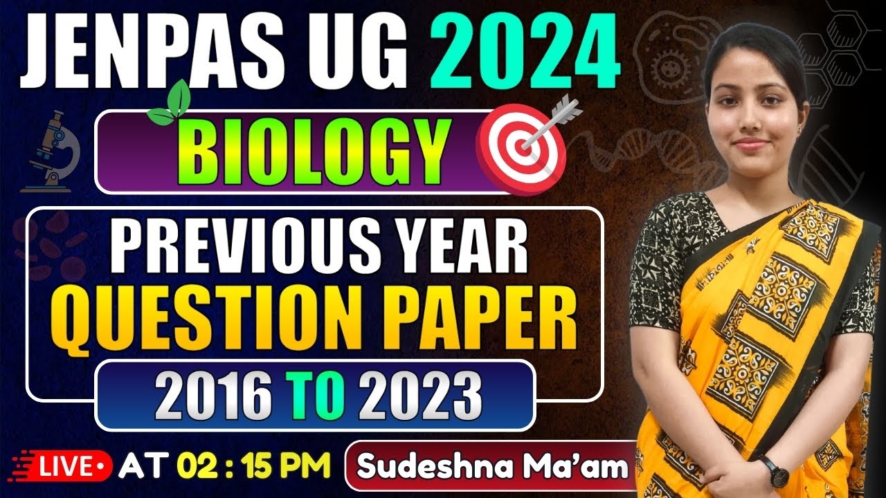 JENPAS UG Biology PYQ 2016 To 2023 Solution | JENPAS UG 2024 Preparation | JENPAS UG Biology Class