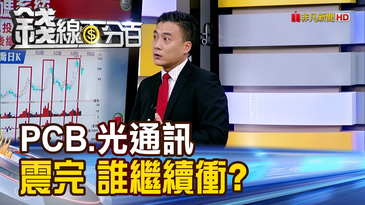 《PCB.光通訊.低軌衛星 震完 誰繼續衝?》【錢線百分百】20260305-4│非凡財經新聞│