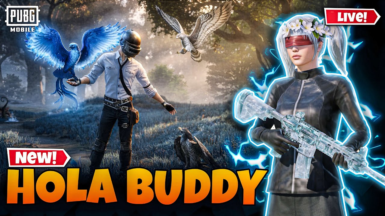NEW MYTHIC FALCON HOLA BUDDY OUTFITS | HOLA BUDDY CRATE OPENING | PUBG MOBILE 🔥