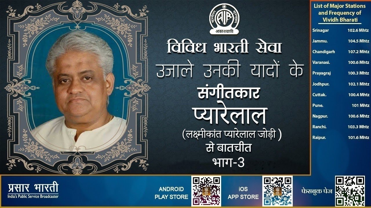 Ujale Unki Yaadon Ke: An Interview with Celebrated Music Composer Pyarelal Part-3.