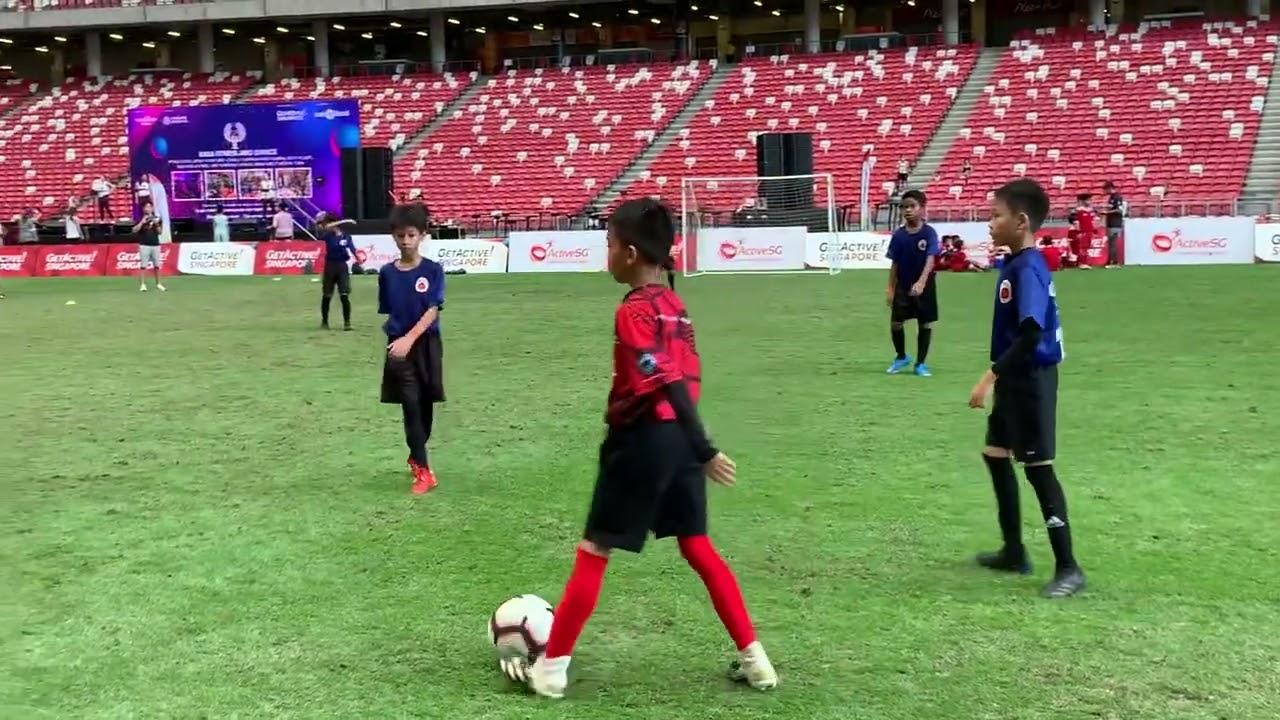 National Stadium ActiveSG football festival U12 Game 3