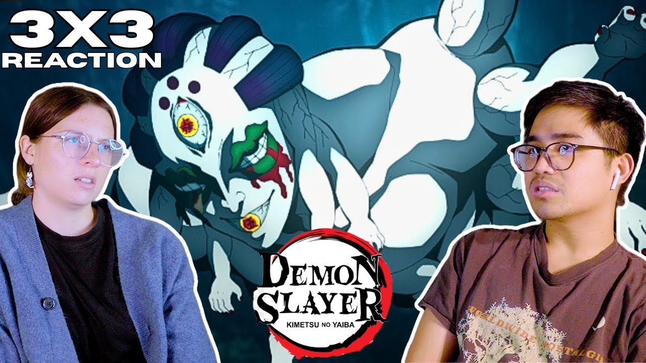SWORDSMITH VILLAGE ATTACKED 😱 Upper 4 & 5 Demons | Demon Slayer Season 3 Ep. 3 Reaction