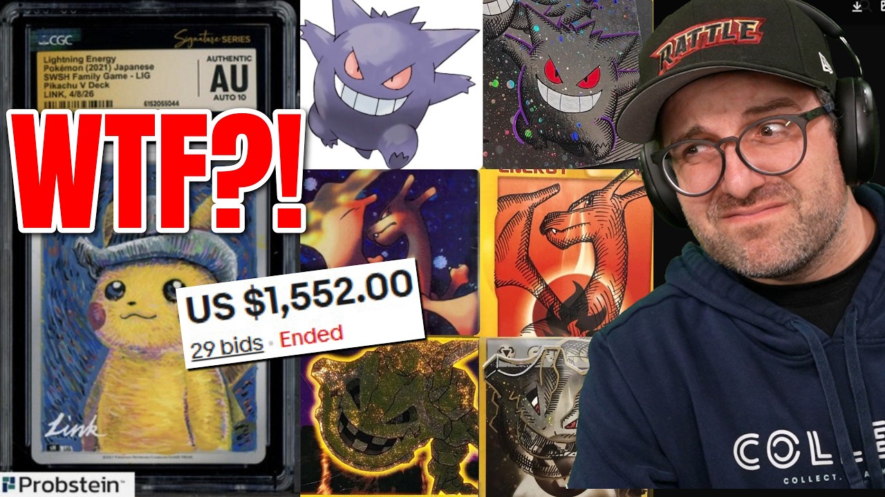 Лицензионные и скопированные арты карт Pokemon получают грейд &mdash; и за сколько их продают?