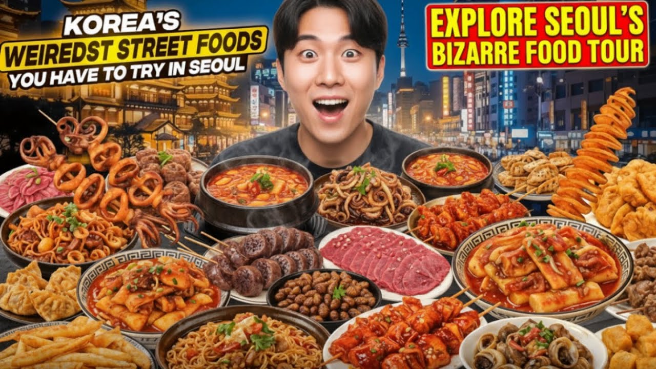 Experience Seoul Like Never Before: 24 Hours of Food, Culture, and Chaos 🇰🇷