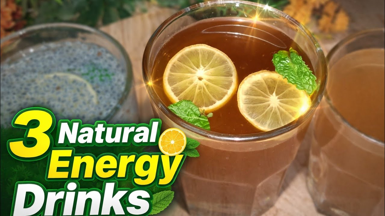 Energy Drink Ki 3 Recipes,Ramzan Kay 3 Zaberdast sharbat Recipes روزہ داروں کے تمام مسائیل حل، 