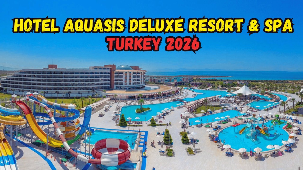 Hotel Aquasis Deluxe Resort & Spa - Hotel Tour 2025 (Didim, Turkey)