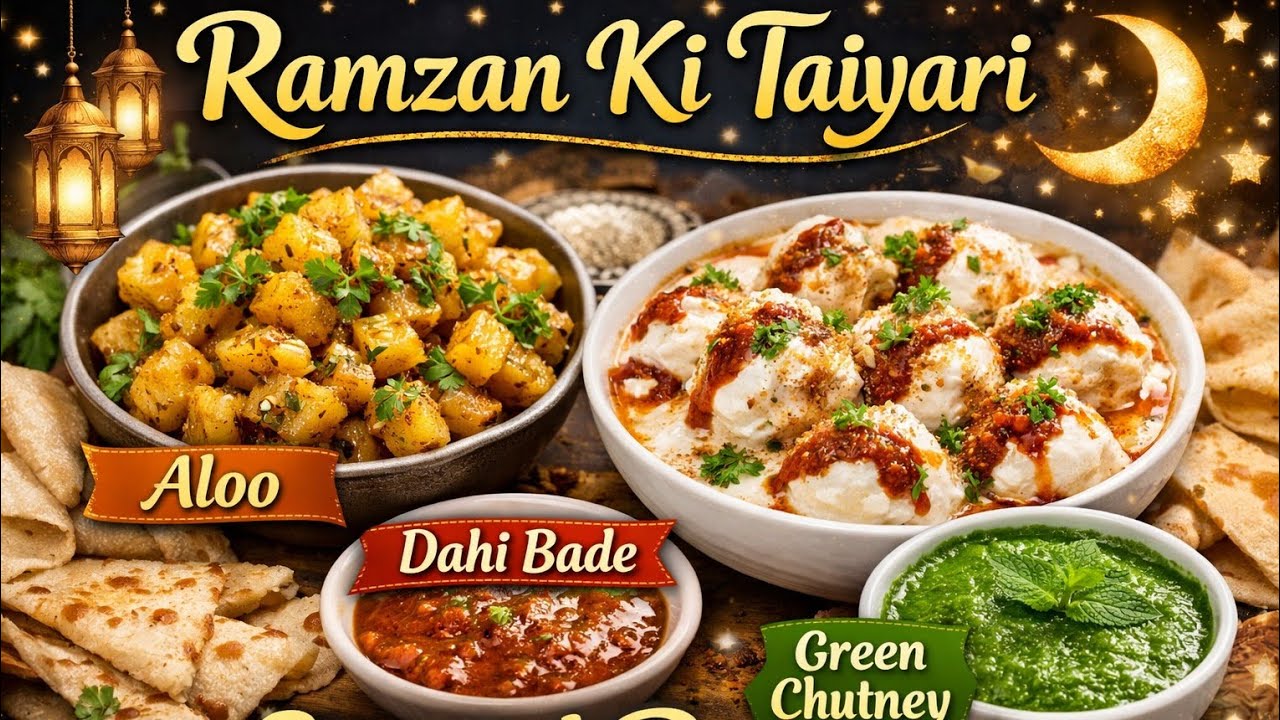 🌙 Ramadan Prep Vlog |Green Chutney, Dahi Bhallay & Samosa Masala# Ramadan Prep Vlog | Quick & recipe