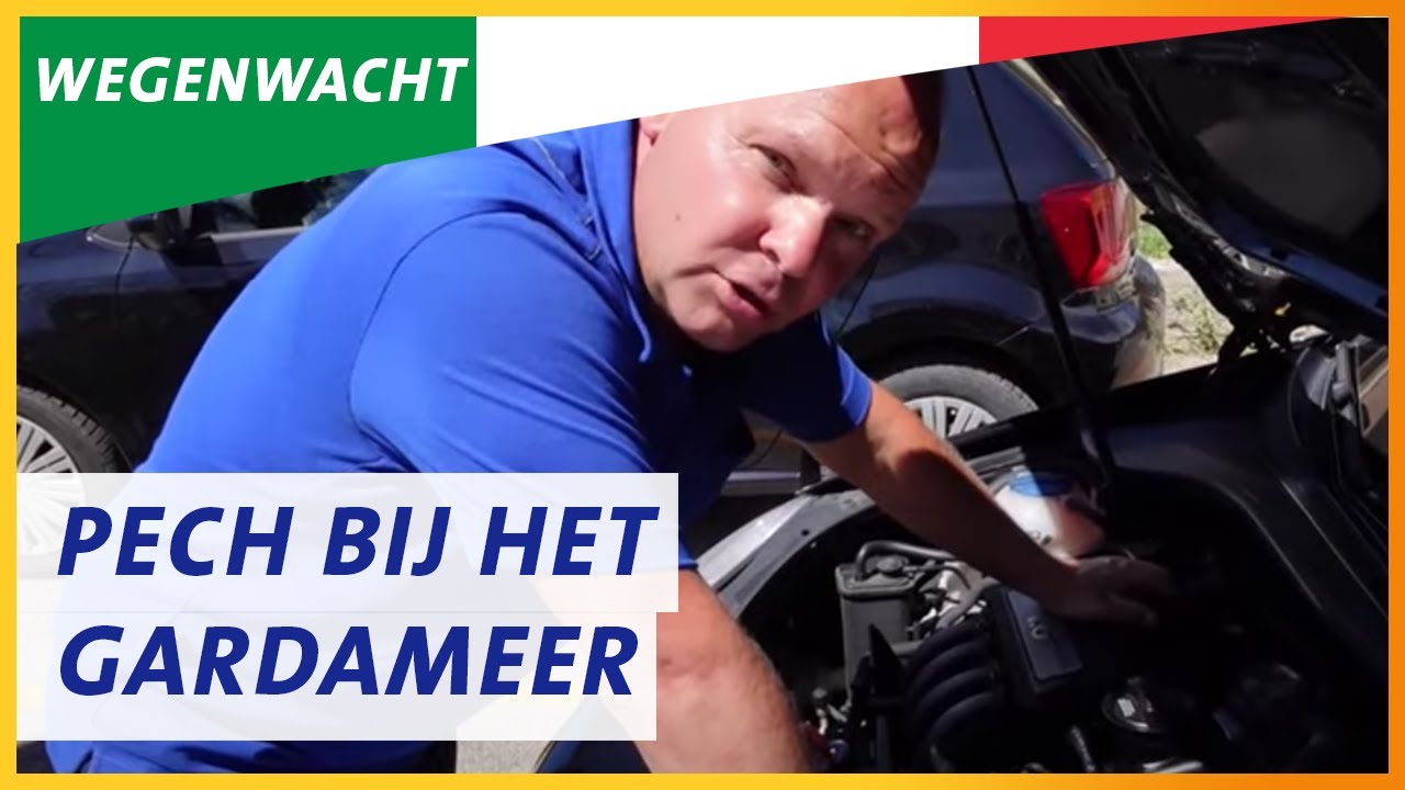 Paul helpt twee pechgevallen bij het Gardameer | Wegenwacht in het buitenland vlogs