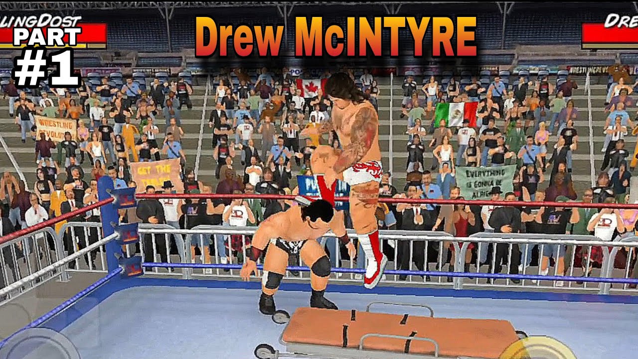 Clash With Drew McIntyre in Wrestling Empire 