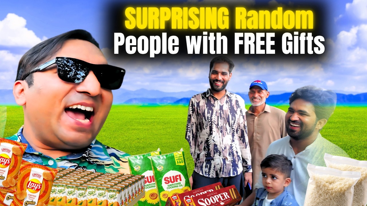 I Did a Giveaway in Public – Insane Reactions 😰 (5k Special)