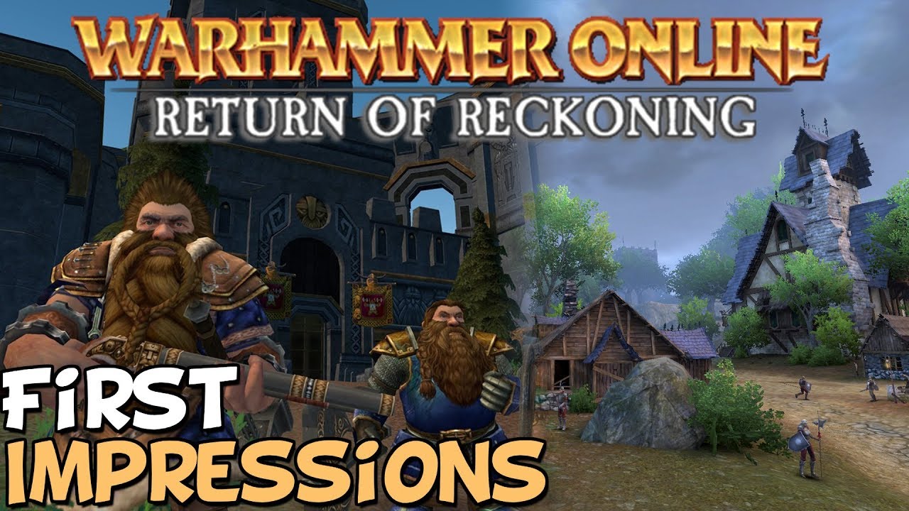 Warhammer Online First Impressions 