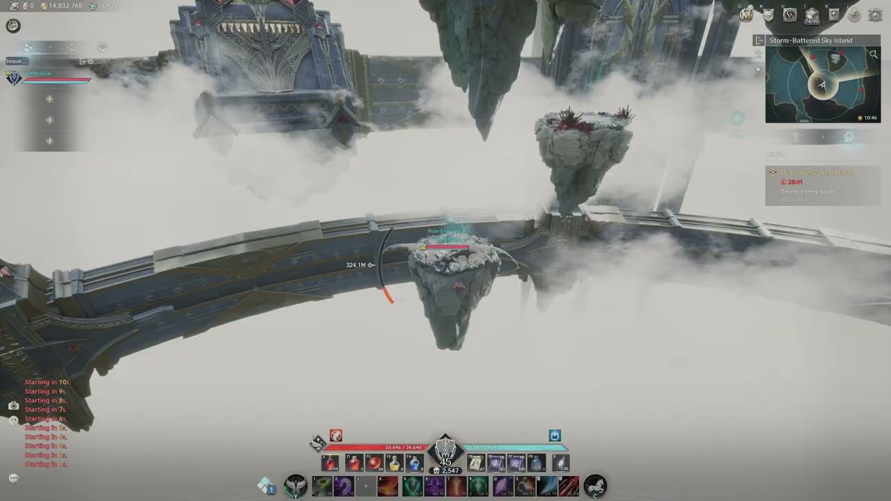 Aion 2 - Transcendence - Deus Research Base - 3:30min teleport run
