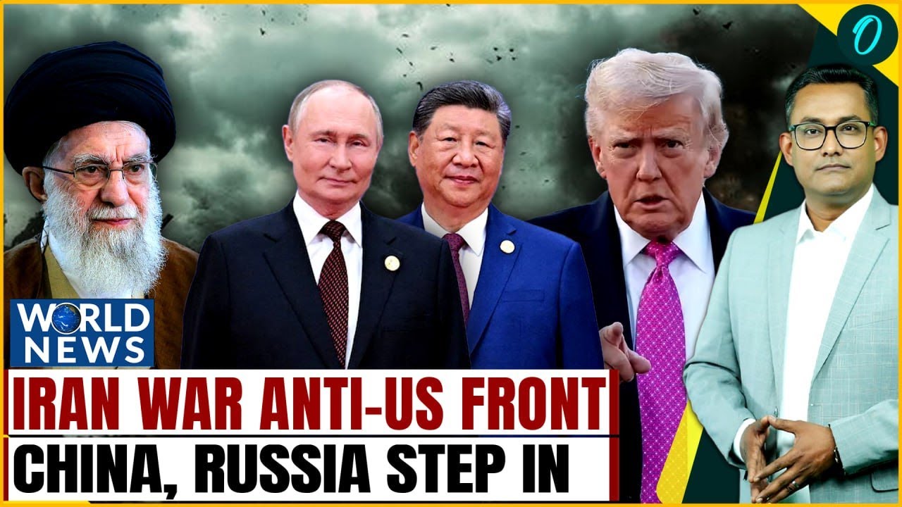 U.S Vs Iran War: US BLASTS Iranian Drone Near Nuke Warship, China-Russia Step Into War| World News