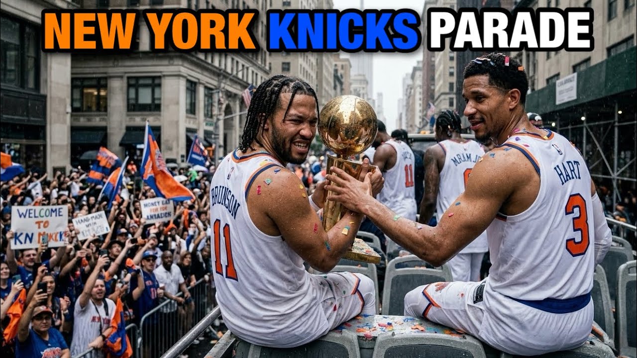 🔴 LIVE New York Knicks Championship Parade 2026 NYC Ticker-Tape Parade NY Knicks