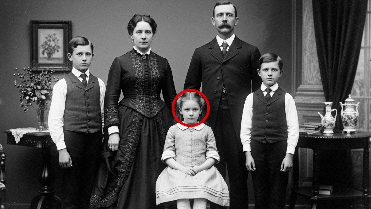 A Family Photo From 1900 Looks Sweet. Historians Zoom Into the Daughter's Eyes and Can't Explain It