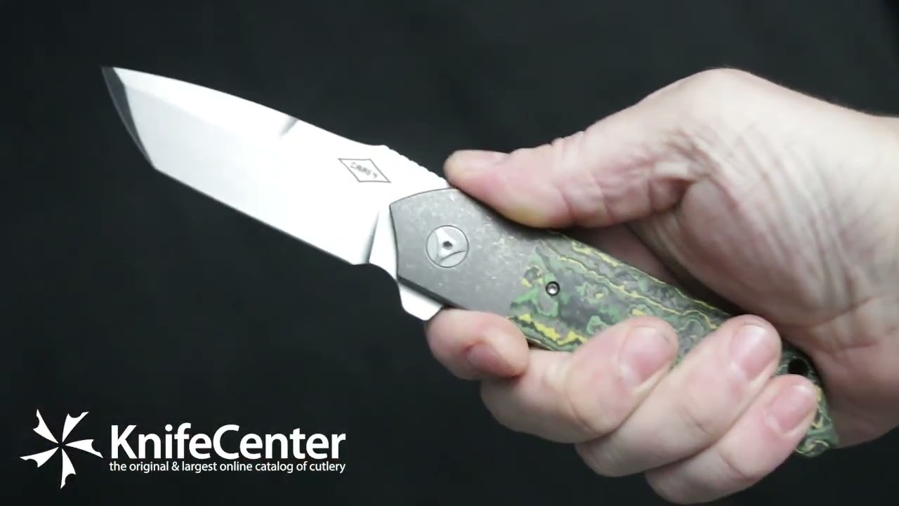 Mechforce Peter Carey Collab Roadster Bolster Lock Flipper Knife