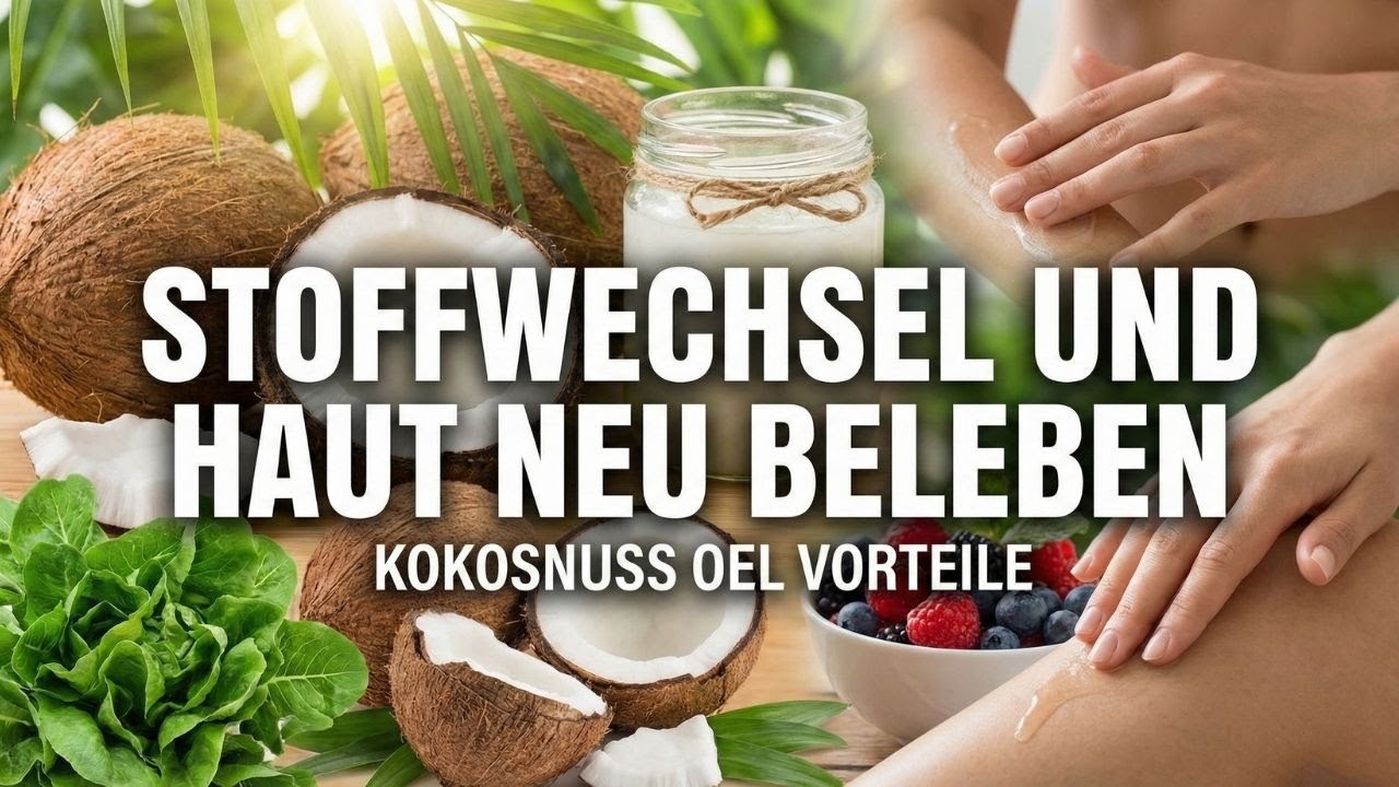 Kokosnuss Oel Vorteile - Stoffwechsel Aktivieren Und Natuerliche Hautpflege