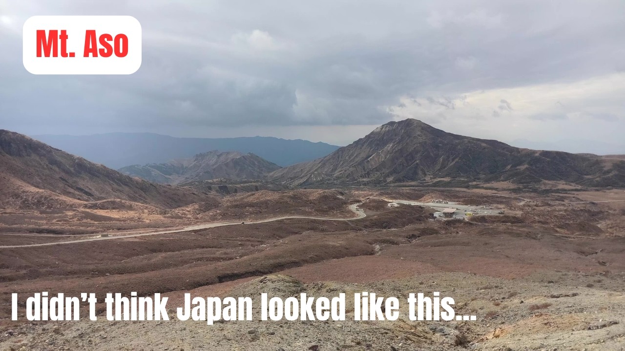 Public Transit in Japan, I was amazed | Beppu to Mt. Aso, Kyushu