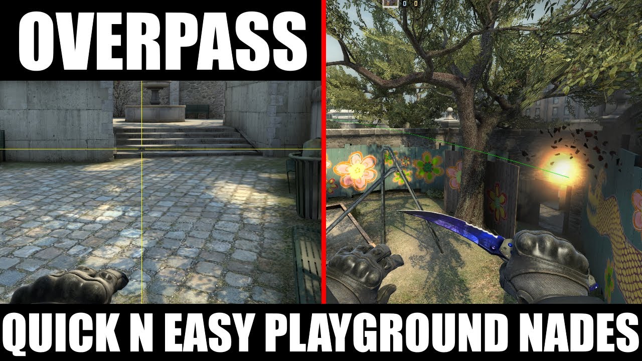 [OVERPASS] Quick and easy playground nades