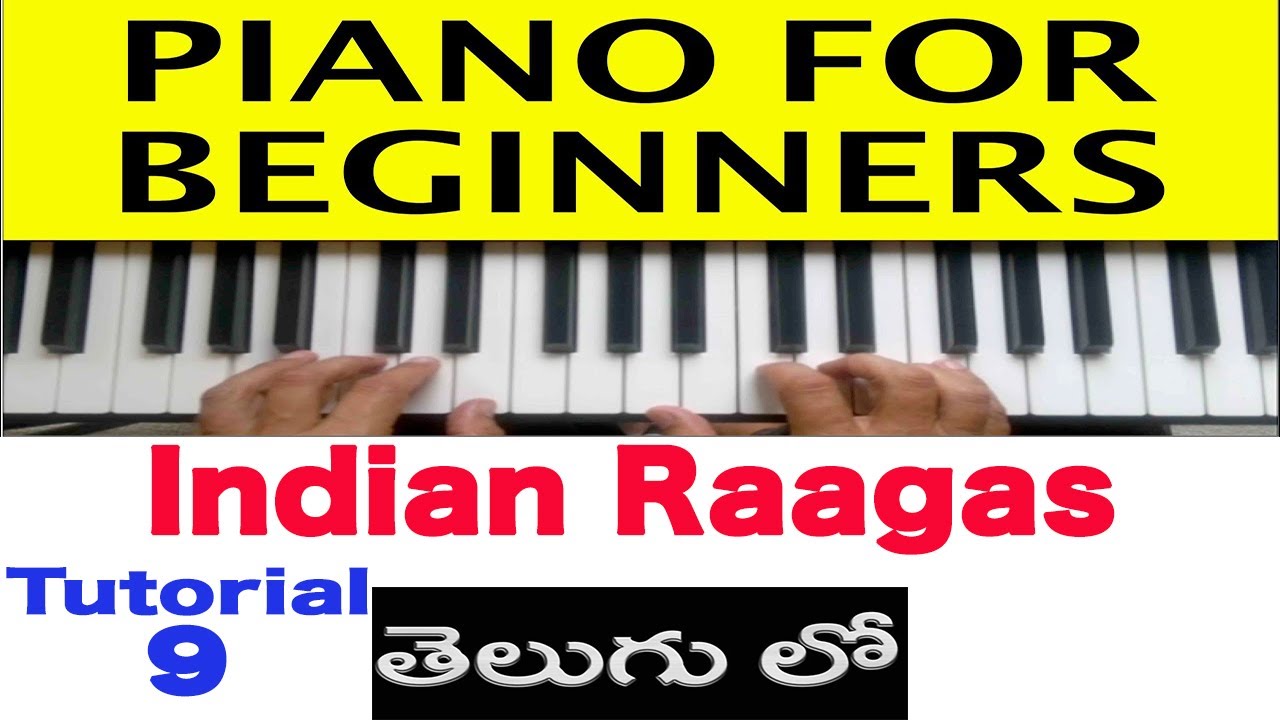 Learn Famous Indian Ragas on Keyboard | Easy Piano Tutorial in Telugu
