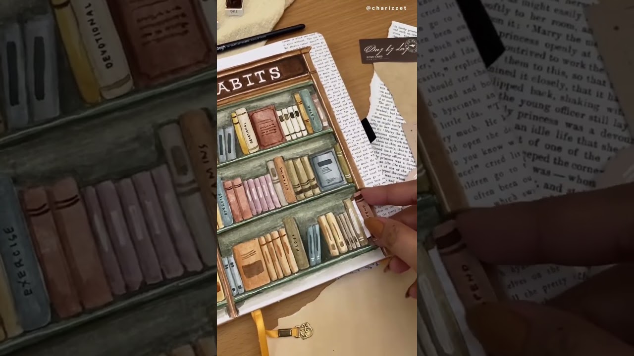 Bullet Journal Monthly Interactive Habit Trackers Spread &bull; August 2023📚 #bulletjournal #journaling
