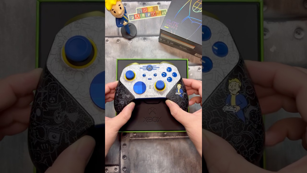 EPIC CUSTOM FALLOUT XBOX ELITE CONTROLLER
