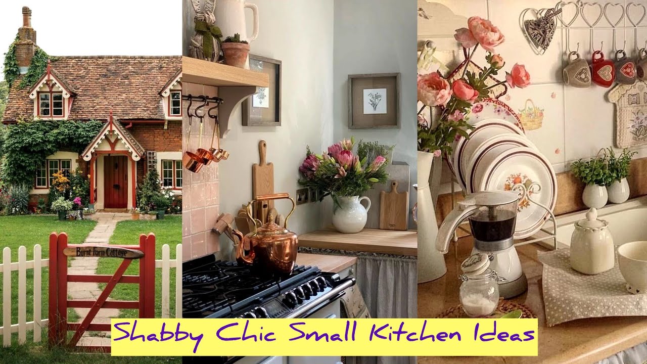 Small Cottage kitchen design ideas Shabby Chic Style | cottage kitchen decoration ideas #shabbychic