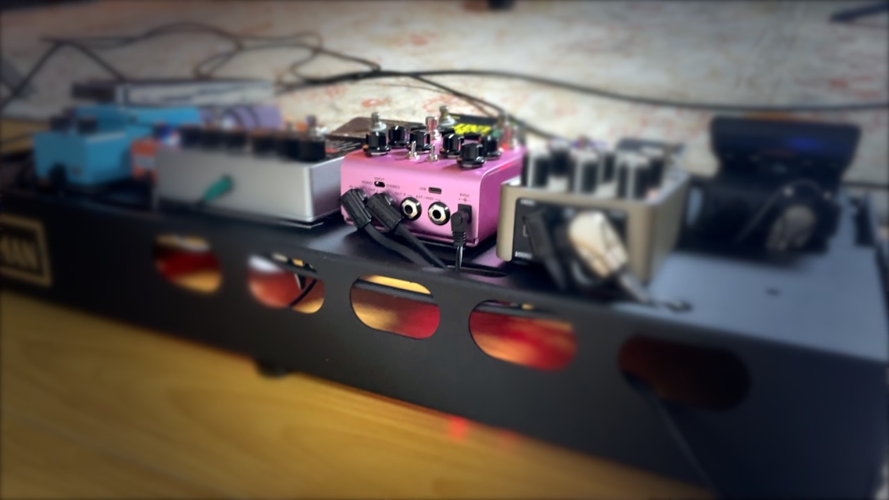 My Best Pedal Board Yet!