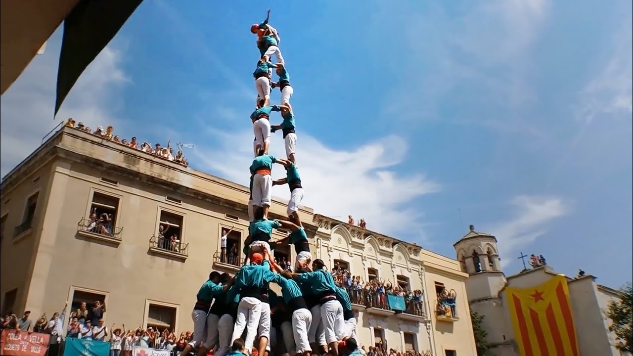 Castellers de Vilafranca - 3d10fm(c) - Sant F&egrave;lix 2014