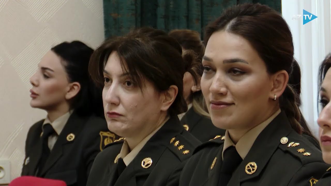 Azərbaycan silahlı qüvvələrində qadın hərbi qulluqçular | DÖYÜŞÇÜ - 10.03.2024