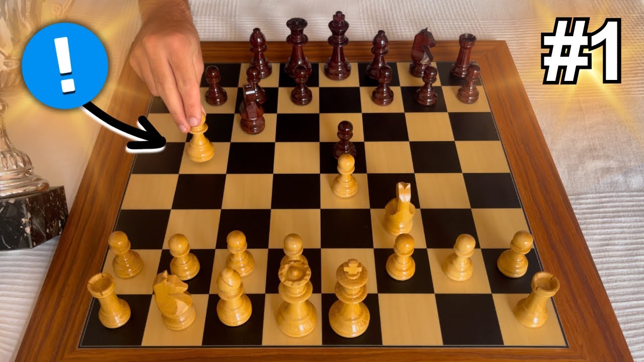 La MEJOR APERTURA para GANAR en AJEDREZ🏆♟️ (Espectáculo)