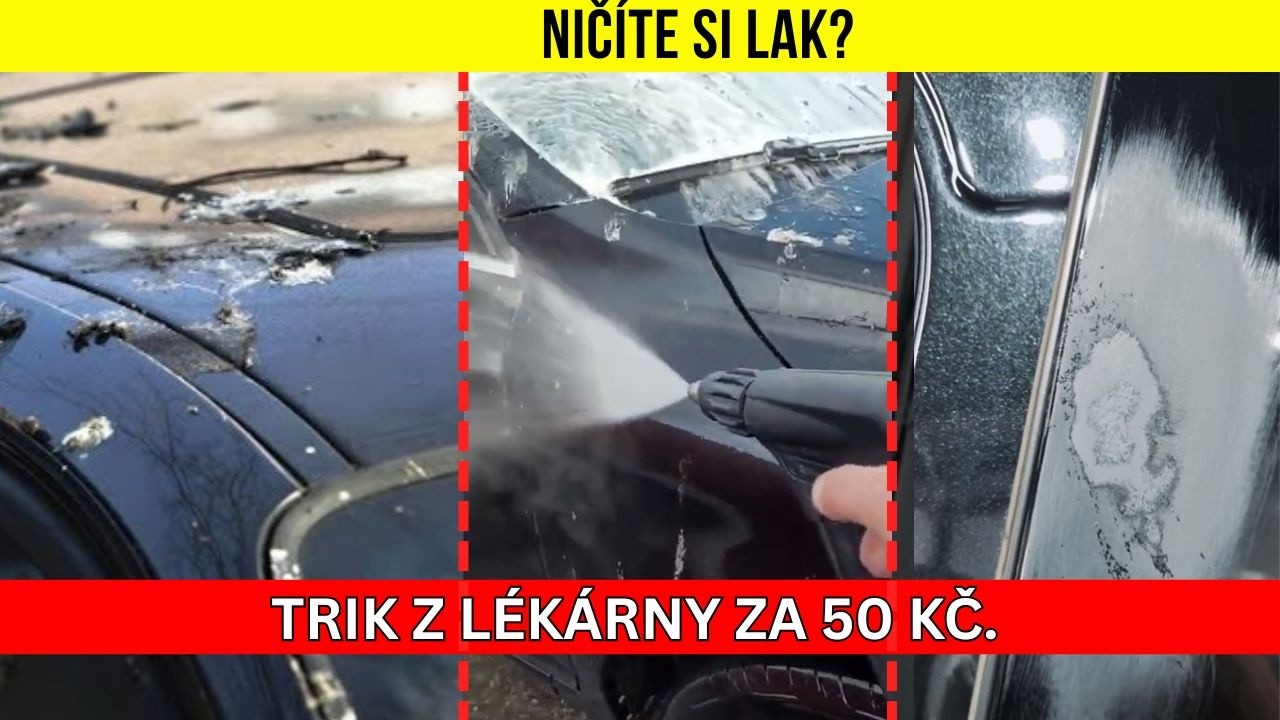 Přestaňte si ničit lak! Tajný trik z lékárny vs. ptačí trus a mýtus o keramice.