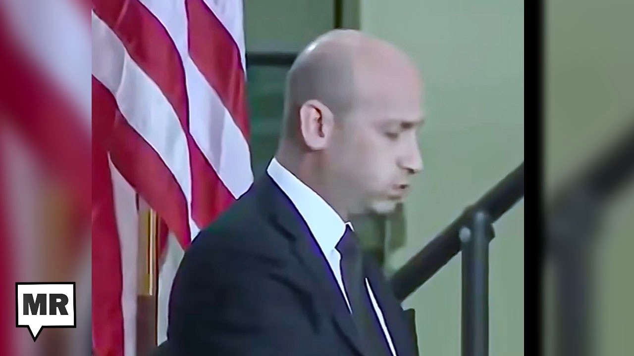 Trump Speech Takes Visible Toll On Stephen Miller