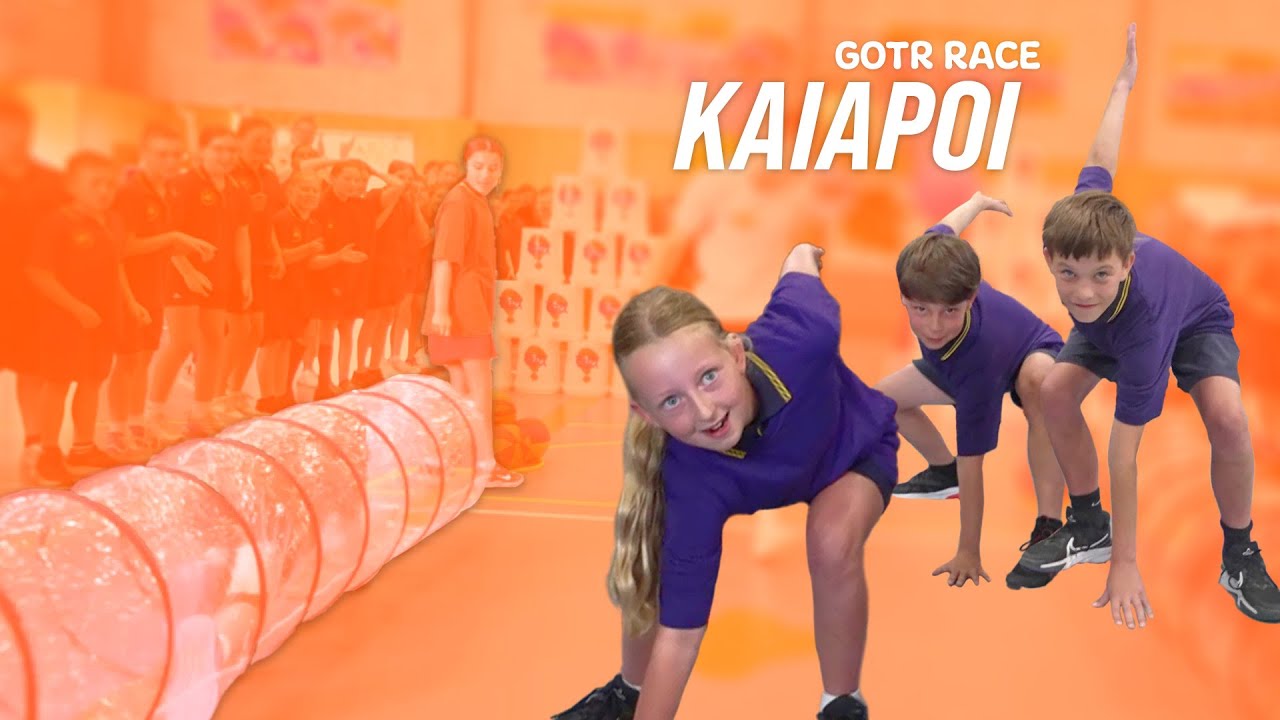 These kids have tunnel vision | Gunge On the Road Race Kaiapoi | What Now? Mess