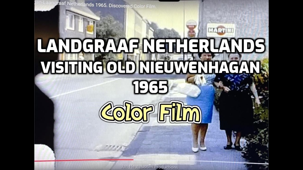 Landgraaf, Netherlands. Visiting Old Nieuwenhagan. {1965} {4K Color 30 fps}