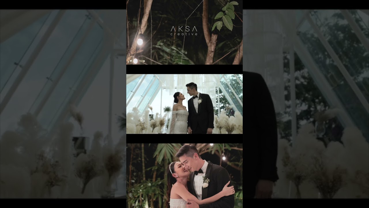 Amazing wedding reception at Glass House Tirtha Uluwatu Bali #wedding # #baliwedding