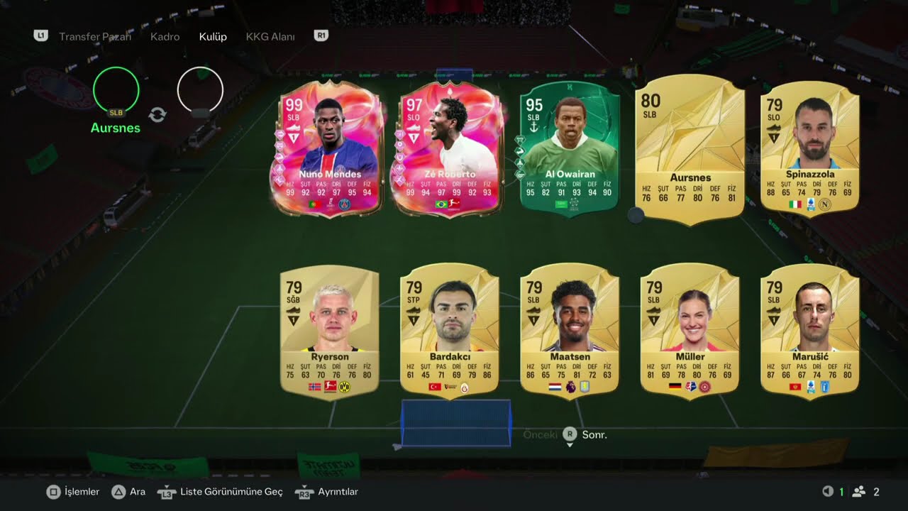 EA SPORTS FC 25 TE KKG KADRO KURMA GÖREVİ NASIL YAPILIR 