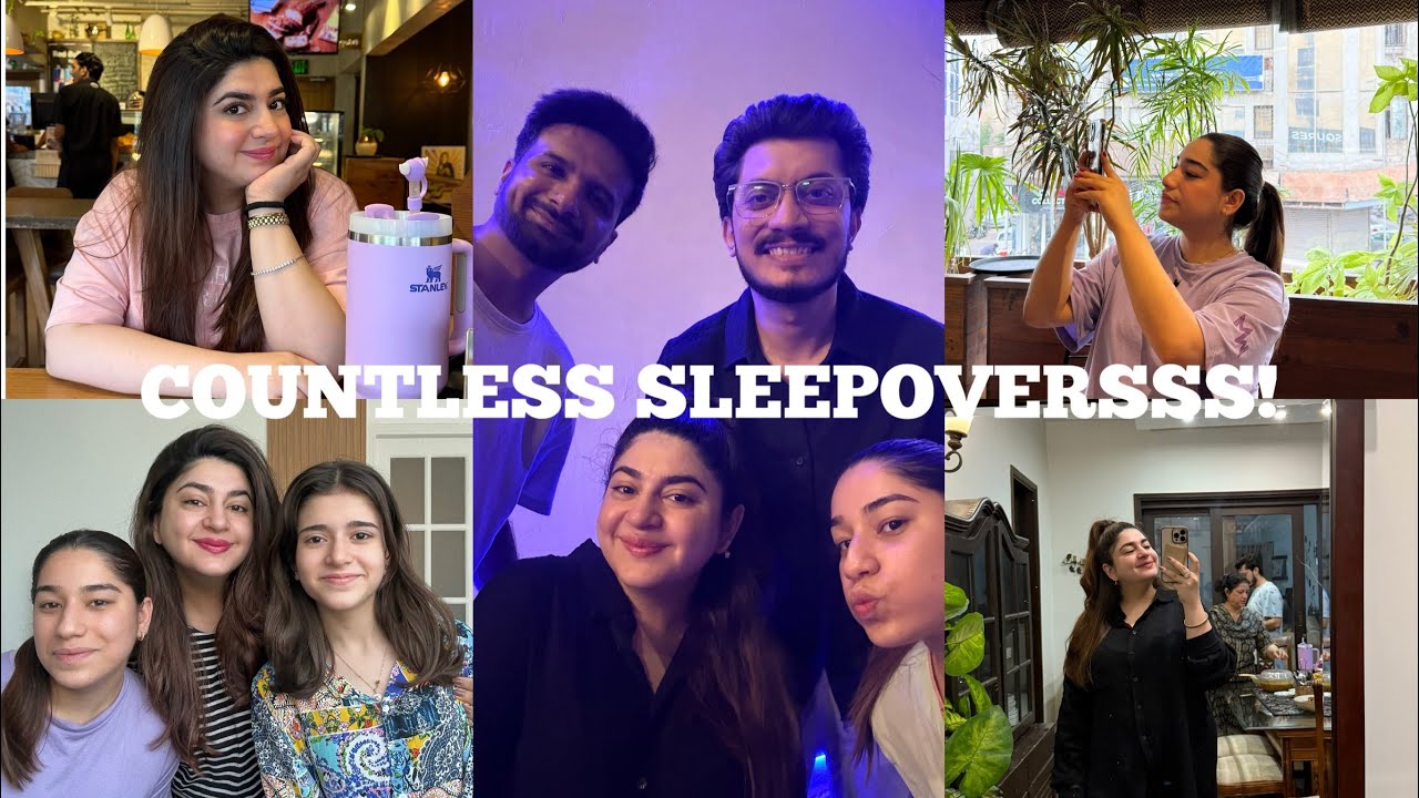 Work, Siblings, Family & Endless Sleepovers | GlossipsVlogs 
