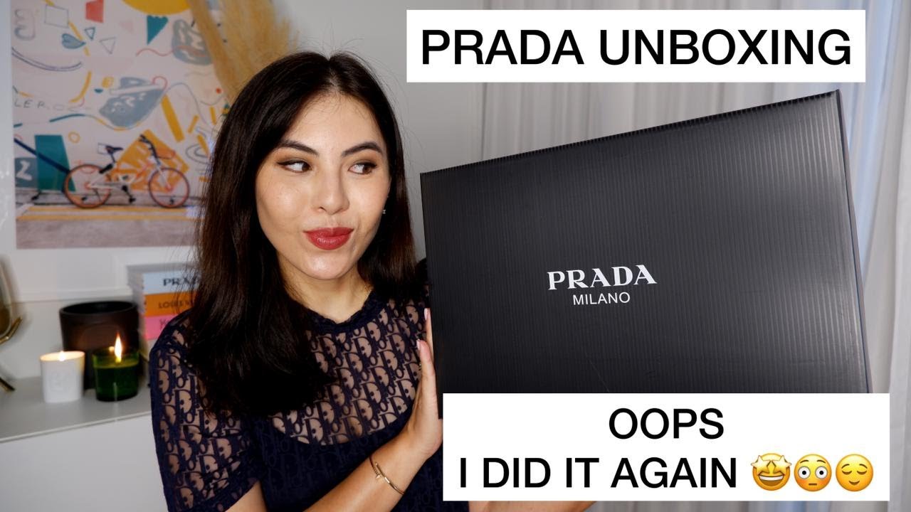 PRADA UNBOXING-ARE THESE TOO TRENDY?
