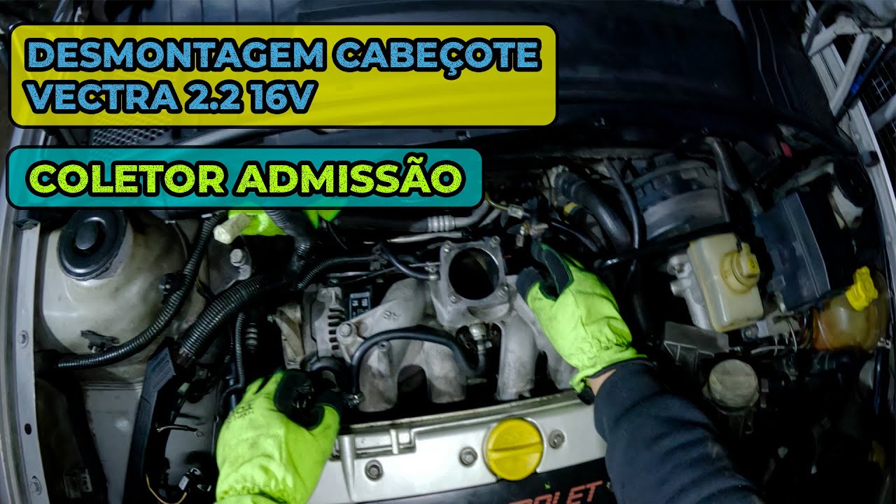 DESMONTANDO CABEÇOTE DO VECTRA CD 2.2 16V - DIA 06