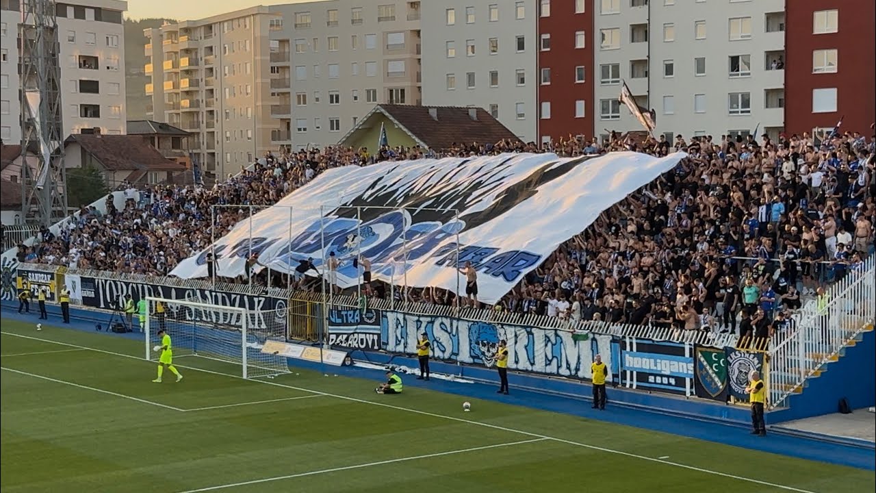 Fk Novi Pazar - Jagiellonia Bialystok - NAVIJANJE 24.07.2025 Torcida Sandzak - Ekstremi